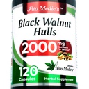 FITO MEDIC'S Lab - Black Walnut Hull, Pure - Black Walnut- 2000 mg par portion, pour le nettoyage et la désintoxication, ultra haute absorption.
