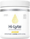 Hi-Lyte Lemonade Poudre d'électrolyte, Supplément d'hydratation quotidienne, 90 portions sans sucre, 0 calories, 0 glucides. Sans gluten, prend en charge l'arôme rafraîchissant de Keto