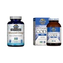 Garten des Lebens Dr. Formuliert Advanced Omega Fish Oil & Multivitamin für Männer - Vitamin-Code Men's Raw Whole Food Vitamin Supplement mit Probiotics, Vegetarisch, 240 Kapseln