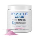 NAUTILUS Muscle Code Essential Amino Acid Powder Muscle Synthesis & Repair & Strength Natural Mixed Berry Flavor – 30 Servierungen Klinisch untersucht 0g Zucker, Keto, Vegan, Glutenfrei, Dairy Free