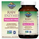Garten des Lebens 22 Verdauungsenzyme für Frauen 50 & Over mit Bromelain, Papain & Lactase plus Probiotika & Vitamine B12, Biotin & Zink – RAW Enzymes – Non-GMO, Glutenfrei, Vegetarisch, 90 Kapseln