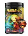 Underground Bio LabsTM Panda Supps - Pandamic Extreme Pre-Workout V2: Fokus, Pumpe und Energie für Männer und Frauen (25 Servierungen)(Peach Gummy Ringe)
