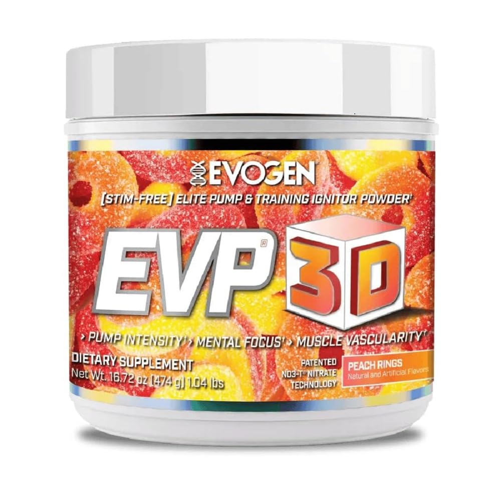 Evogen EVP-3D.Ignitor, nitrate d'Arginine, Citrulline, Beta-Alanine, Lions Mane.