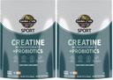 Garten des Lebens Kreatin Monohydrat-Pulver für Frauen und Männer, Micronized Pre Workout mit Probiotika für Muskel, Stärke, Sport Amino Energy, Ungefähr 60 leicht zu mischen Unentflammte Servierungen, (Pack von 2)