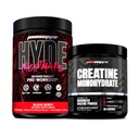 PROSUPPS Hyde Nightmare Énergie intense Pré-entraînement, Berry de sang et Creatine 300 Bundle
