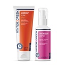 Wintergeen Workout Pack: Gel de magnésium et Lotion d'entraînement pour pré-entraînement et post-entraînement, Rubule musculaire pour entraînement et Gel de magnésium pour crampes de jambes