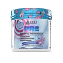 Core Nutritionals Essential Pre Workout | für Energie & Muskelpumpen | L-Citrulline & Beta Alanine | 200mg Koffein | 30 Servietten (Fun Sweets Blue Raspberry)