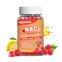 NAC Gummies 800mg für Erwachsene & 400mg für Kinder, NAC Supplement N-Acetyl Cystein, Sugar-Free - 60 Vegan Gummie, Antioxidans Supplement, Immununterstützung