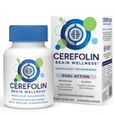 Cerefolin Cerveau Bien-être, Nutrition ciblée pour le soutien cognitif, Améliore Mémoire, Focus & Concentration, L-méthylfolate, NAC, B12, Neurologue Recommandé (30 Nombre)
