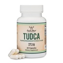 Supplément de soutien du foie pour les sels de bile de TUDCA, 500mg portions, supplément de nettoyage du foie et de la vésicule (60 capsules, 250mg)