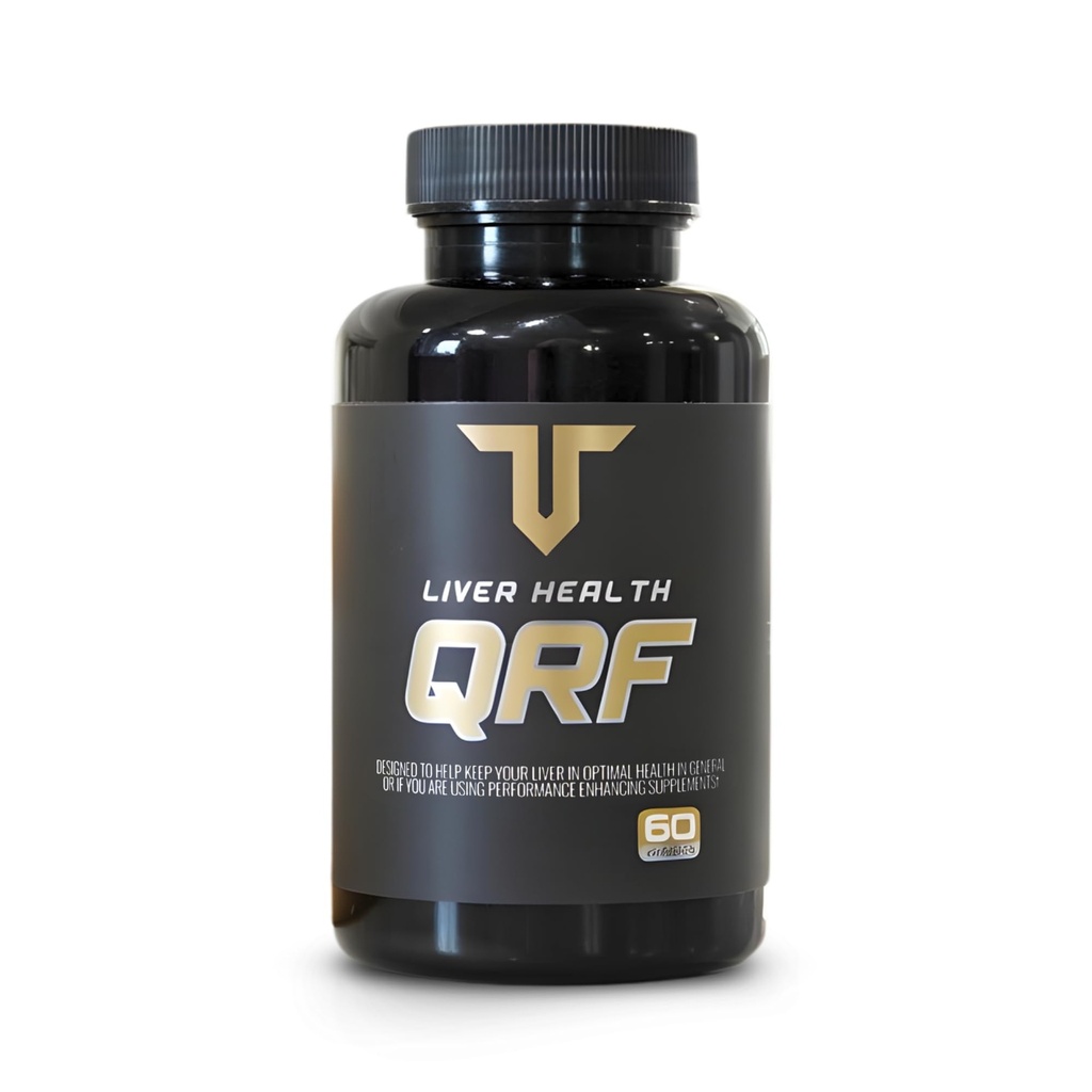 Troponin Nutrition QRF Liver Support Supplement - NAC 600mg, TUDCA & Milk Thistle Extract - Liver Cleanse Detox & Repair, Bile Flow, Glutathione Booster - 60 Kapseln