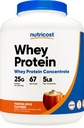 Nutricost Whey Protein Konzentrat Pulver (Pumpkin Spice) 5 LB - 25g Protein, GMO-frei, Glutenfrei, 67 Portionen