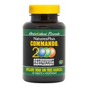 Natures Plus Commando 2000-60 Comprimés - Protection antioxydante - Supporte Cerveau, Fonction Circulatoire et Système Immune - Végétarien, Sans gluten - 30 portions