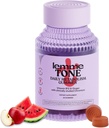 Lemme Tone Métabolisme Gommies, vinaigre de cidre de pomme, Chromium étudié cliniquement, B12, extrait de racine de gingembre, promouvoir la masse corporelle maigre, aromate de pomme de pastèque (30 jours)
