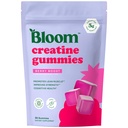 Bloom Creatine Monohydrate Gummie, 5g pro Servierung, Sugar Free Creatine Gummy für Workout, Stärke, kognitive Gesundheit & Lean Muskelunterstützung, Gluten Free & Non GMO, Berry Boost, 36 Gummies, 12 SVG