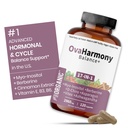 Women’s Advanced Herbal PCOS & PCOD Support | Science-Backed Hormone & Cycle Care for Fertility & Ovulation | Myo-Inositol, D-Chiro, Berberine, Cinnamon & Vitamins | Vegan, Non-GMO, 120 Caps