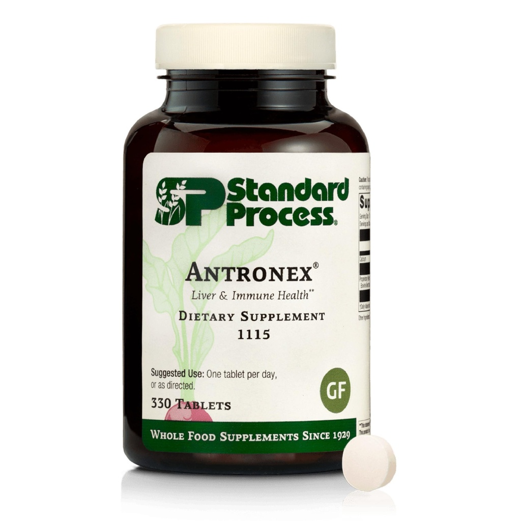 Supplément alimentaire pour la santé du foie d'Antronex - sans gluten, sans lait, sans soie et sans graisse - 330 Comprimés