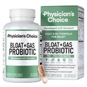 Soutien proactif + Relief quotidien - Digestion et santé des intestins - Herbes, enzymes digestives, post et prébiotiques - Relief du gaz pour les adultes - Femmes et hommes - 30ct