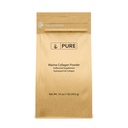 Ingrédients originaux purs en poudre de collagène marin (1 lb) naturel et non aromatisé, peptides de protéines, sac refermable