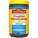 Nature faite en poudre monohydratée de créatine micronisée 5 g par portion, boisson non aromatisée en poudre, soutien musculaire, 450 g, 90 jours d'approvisionnement