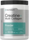 Horbäach Creatine Monohydrate Powder | with Collagen and L-Taurine