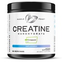 Muscle Feast Creapure Creatine Monohydrat-Pulver, Vegan Keto Friendly Gluten-Free, Masse Gainer, Muskel-Recovery-Ergänzung und Trusted Creatine für Muskelwachstum, Kreatin-Pulver, Unflavored, 300g