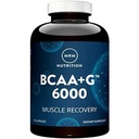 MRM Nutrition BCAA+ Récupération musculaire 6000 mg - pour les femmes et les hommes - 6g d'acides aminés par portion, complexe de complément de récupération avec L-glutamine, végétalien, sans gluten - 25 portions