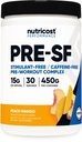 Pré-entraînement libre de Nutricost, 30 portions (mangue de pêche) - Sans caféine, sans stimulant, sans OGM, sans gluten