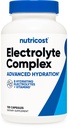 Nutricost Electrolyte complexe hydratation avancée (120 capsules) - 8 électrolytes et vitamines hydratants, sans gluten, non OGM, végétarien