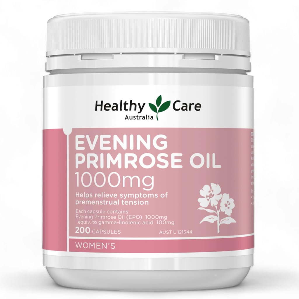 Healthy Care Evening Primrose Oil 1000mg 200 Capsules