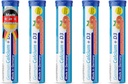 Deutsches Calcium + VIT. D - 100 Vegetarische Getränke Brausetabletten - Orange-Grapefruit Flavor - Made in Germany