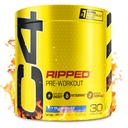 C4 Ripped Pre Workout Powder for Energy, Beta Alanine, Zero Sugar Energy Supplement Preworkout für Herren & Frauen - 150mg Koffein + Creatine-Free - Icy Blue Razz - 30 Servietten