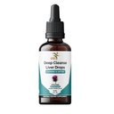 Nettoyer les gouttes liquides de foie profond avec le chardon de lait, extrait d'artichaut, feuille de dandelion et curcumine curcumine pour la désintoxication, la réparation et l'immunité - biologique, non-OGM - bouteille de 2 fl oz