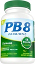Nutrition Now PB8 Pro-Biotic Vegetarian Acidophilus - Pack of 3-120 Capsules Each