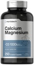 Horbaach Calcium Magnésium Vitamine D3.250 Caplets.