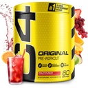 C4 Original Pre Workout Powder Fruit Punch - Vitamin C zur Immununterstützung - Zuckerfreie Preworkout-Energie für Männer und Frauen - 150 mg Koffein + Beta Alanin + Kreatin - 60 Portionen