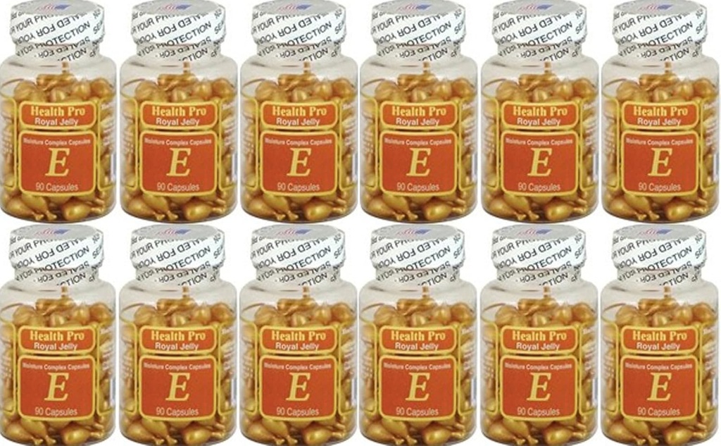 NU-Gesundheit Royal Jelly Vitamin E Moisture Complex (90 Kapseln) - 24 Pack