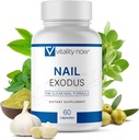 Nail Exodus - Vitalität Gesunde Nägel - Premium-Formel für gesündere Füße - 60 Kapseln