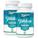 TUDCA Supplement 1200mg - 120 Veggie Kapseln, Starke TUDCA Gallensalze Ergänzungen für Leber, Verdauung