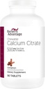 Bariatric Advantage Kalzium Citrat Kaubare 500mg mit Vitamin D3 für Bariatric Surgery Patienten einschließlich Magen Bypass und Sleeve Gastrectomy, Low Sugar - Cinnamon Flavor, 90 Count