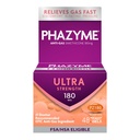 Phazyme Gas Relief, Ultra Strength Gas und Bloating Relief für Erwachsene, 180 mg Simethicone Fast Gels, 48 Zähler