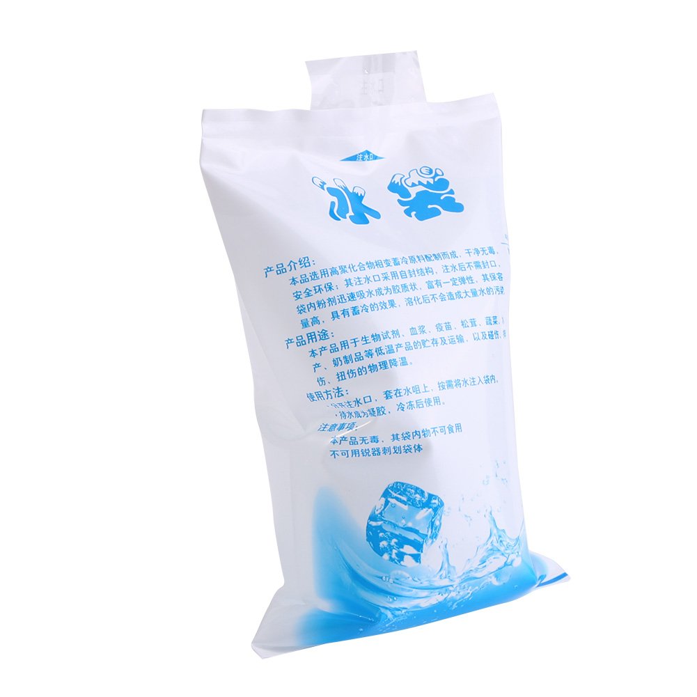 Cold Gel Ice Pack für Kühler Set, Slim und Flexible Gefrierschrank Packs Ice Packs für Lunch Bags Wiederverwendbare Ice Bag für Versand Frozen Food and Injuries(200ml)