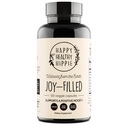 Joy-Filled Mood-Supplement - 7 Kräuter-Komplex w/St. Johns Worts (120 Ct) | Stress-Relief-Ergänzung mit Rhodiola Rosea, Eleuthero | Hilft Beruhigen Sie den Geist & Körper | 100% pflanzenbasierte Happy Pillen