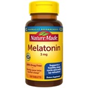 Nature faite Melatonine 3mg Aide au sommeil pour les adultes, 100% sans médicament Aide au sommeil, Suppléments de sommeil, 120 comprimés, 120 jours d'approvisionnement
