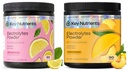 NUTRIENTS CLÉS Ultimate Hydratation & Recovery Electrolyte Bundle – Mango de pêche tropicale et citronade rose frais, sans sucre, 90 portions Chaque