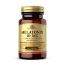 Solgar Melatonin 10mg Comprimés HighDosage aide à promouvoir la relaxation Sommeil cliniquementÉtudié Melatonin soutient le cycle de sommeil naturel Vegan sans gluten Laitière Sans Casher portions, 60 comte