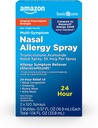Amazon Basic Care Multi-Symptom Triamcinolon Acetonide Nasal Allergy Spray, 55 mcg, 0.57 fl oz (Pack von 2)