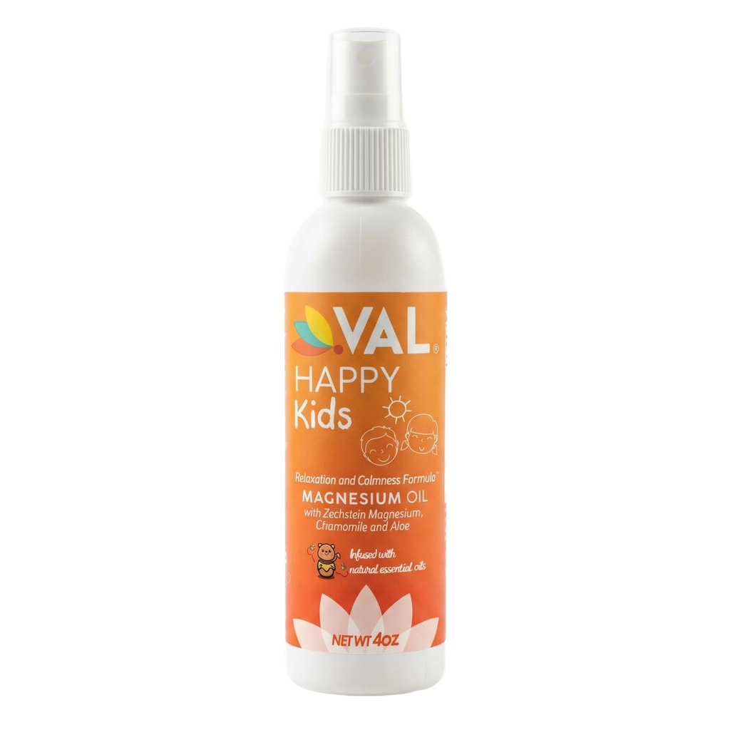 VAL Kids Magnesium Oil Spray – Natural Bedtime Calme & Support d'humeur