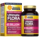 Renew Life Ultimate Flora Probiotics for Women 65 Billion CFU Delayed Release Vegan Capsules | Vaginal | Digestive Health | Immune Health | Dairy Free | 30 Count
