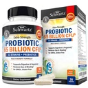 Probiotika 65 Milliarden - Probiotika mit Präbiotika für Frauen und Männer - Lactobacillus Acidophilus Verdauungskapseln - Gezielte Freisetzungstechnologie - Regal stabile Ergänzung Nicht-GVO-Milch-frei-30ct